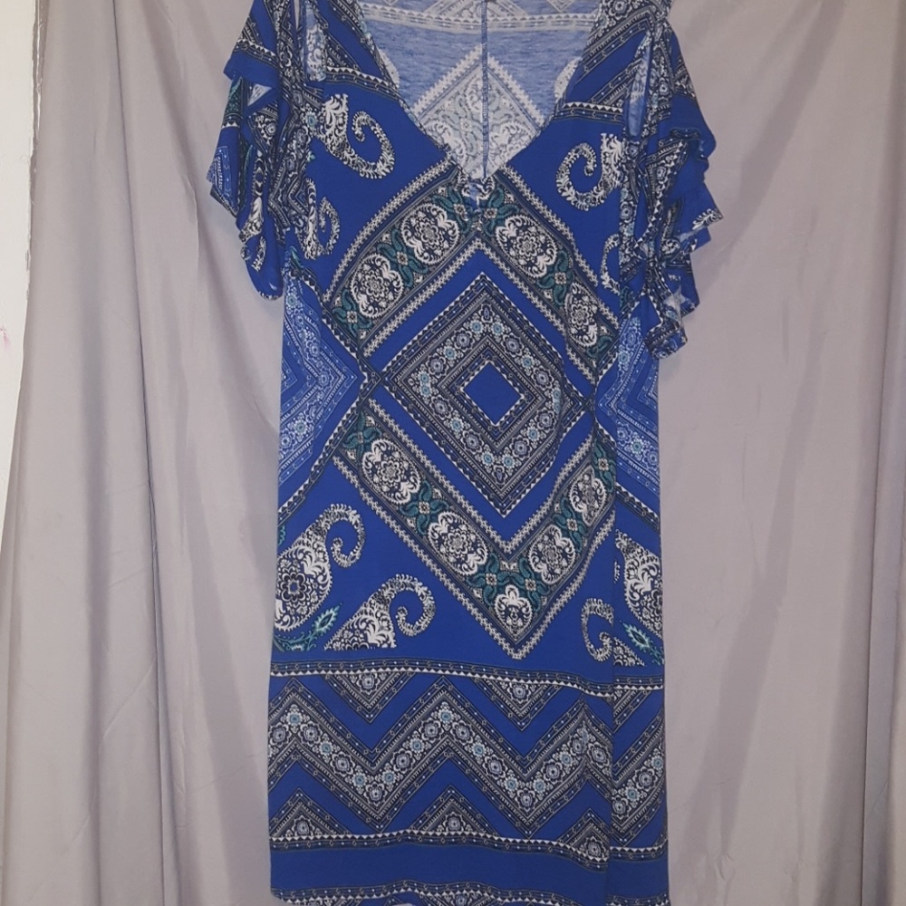 💎Blue Plus Size Dress💎